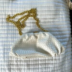 Small white purse from White and Black